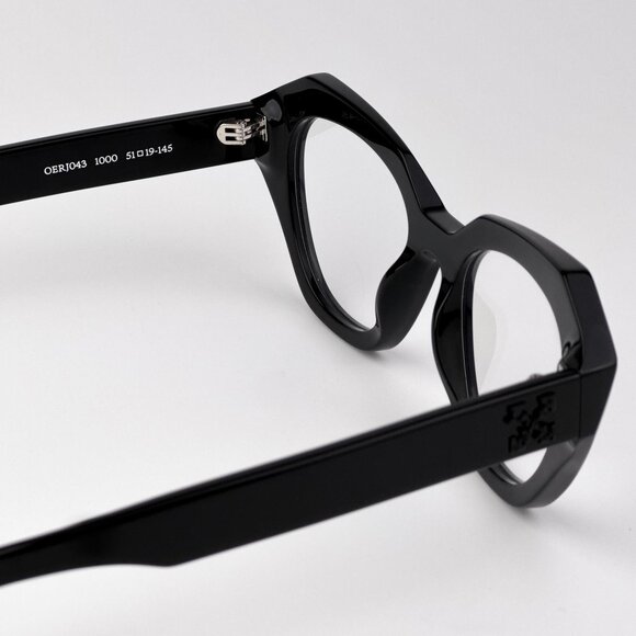 Off-White STYLE 43 Eyeglasses – Black Cat Eye Frame | Model OERJ043 1000 - Picture 8 of 12